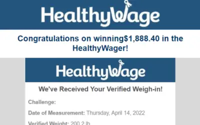 My HealthyWage Review: I Lost 70 Pounds and WON $3,426!