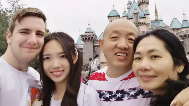 Me with my Chinese Wife and In Laws