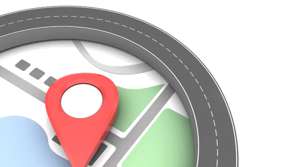 GPS icon with a road going around it meaning to save money by using baidu maps or gaode maps